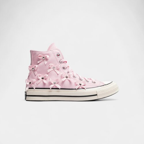Converse Visoke superge Chuck 70 Hi Bow Studded Pink Frosting (Women&amp;#039;s) Rožnata Slike