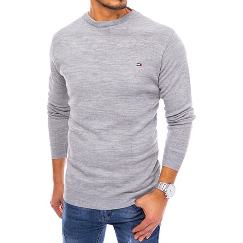 DStreet Sweter męski jasnoszary Cene