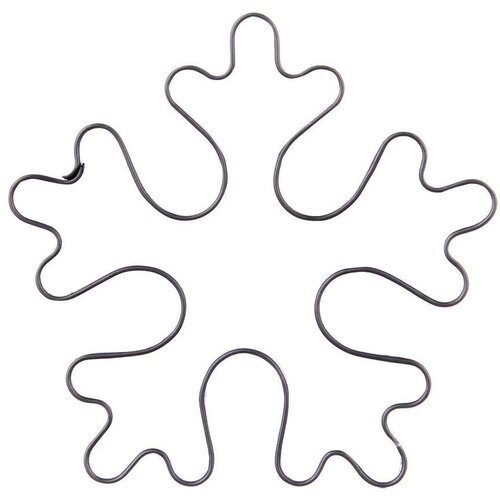Orion Modelček za pi&scaron;kote v obliki snežinke iz jekla 6 cm, (5000037086) Cene