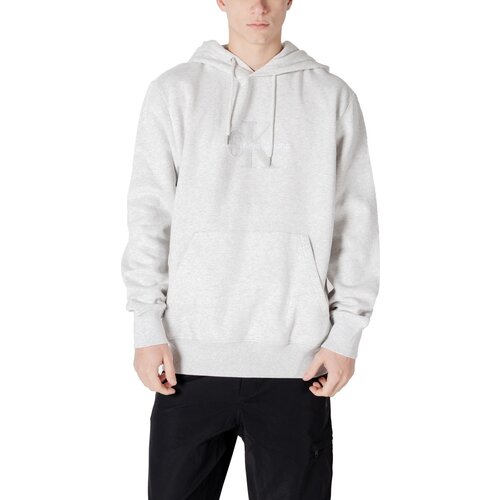 Calvin Klein Jeans Puloverji CHENILLE MONOLOGO J30J326637 Siva Cene