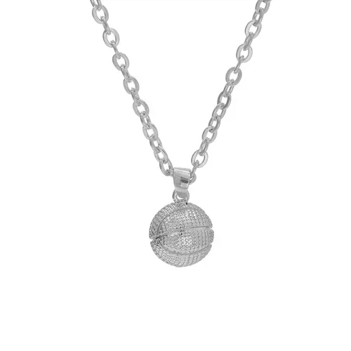 INF Košarkarska ogrlica Silver, (21237739)