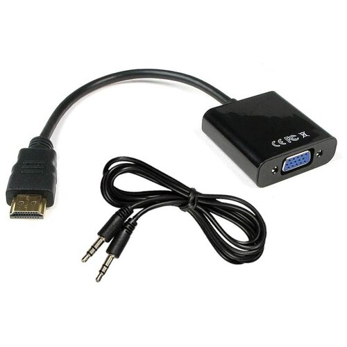 Cabletech Adapter HDMI M. - VGA Ž. + avdio, (20772747) Cene