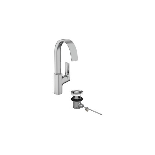 Hansgrohe Vivenis 210 Chrome baterija (slavina) za umivaonik sa odlivnim ventilom sifona pop-up 75030000 Cene