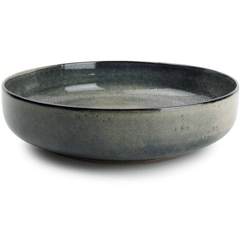 Salt&Pepper Zelen/moder servirni krožnik iz kamenine &oslash; 28 cm Meridian &ndash; Cene
