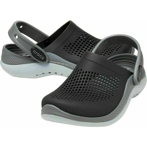 Crocs Kids&amp;#039; LiteRide 360 Clog Black/Slate Grey 33-34 Slike
