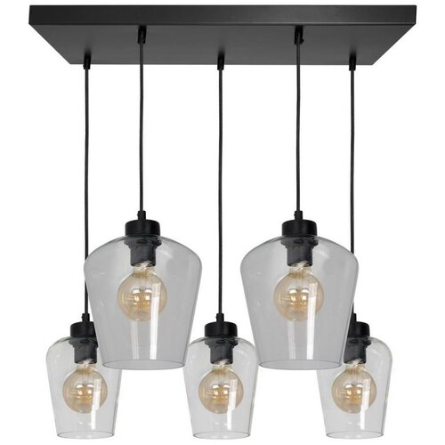  Luster na sajli SANTIAGO 5xE27/60W/230V proziran Cene