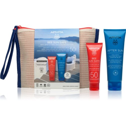 Apivita Bee Sun Safe Anti-spot & Anti-age Sun Protection set za sončenje Cene