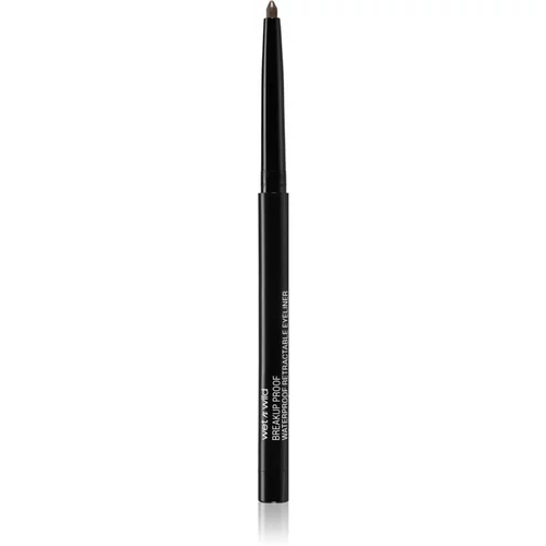 Wet N Wild breakup proof waterproof retractable eyeliner vodootporna olovka za oči 0,23 g nijansa blackest black