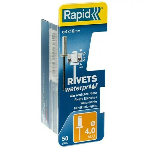 Rapid Vodoodporne zakovice RAPID (4 mm x 16 mm, 50 kosov)