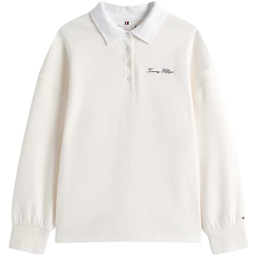 Tommy Hilfiger Puloverji SCRIPT PIQUE RUGBY S WW0WW45779 Cene