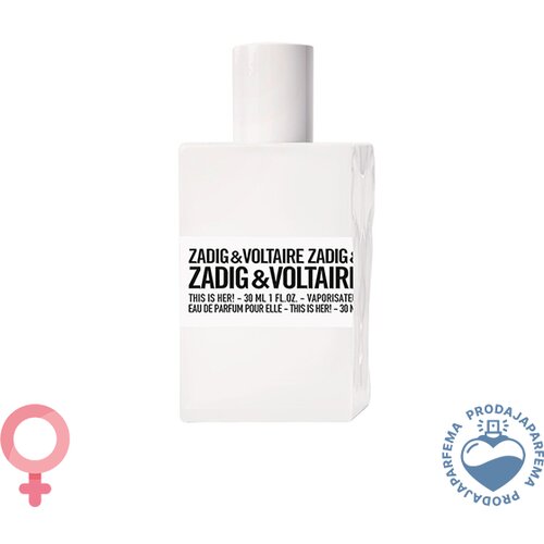 Zadig&amp;amp;voltaire This Is Her - 100ml Slike
