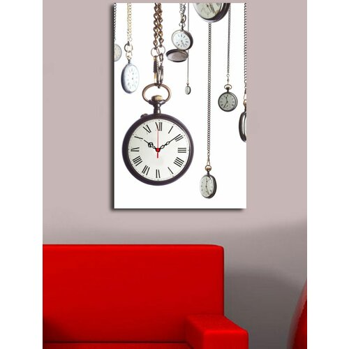 Wallity 5070CS-67 multicolor decorative canvas wall clock Slike