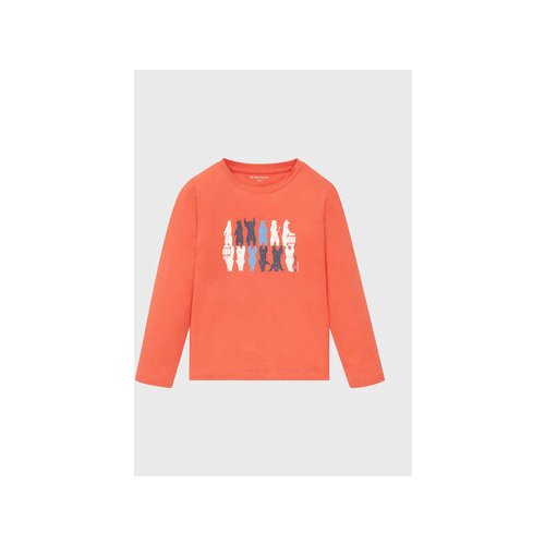 Tom Tailor Bluza 1033833 Oranžna Regular Fit Slike