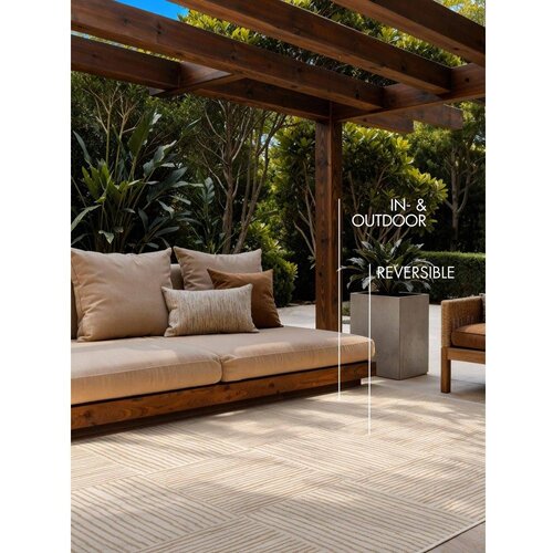 Ted Baker Kremno bela/v naravni barvi notranja in zunanja preproga 120x170 cm Haringey Nightingale &amp;ndash; Slike