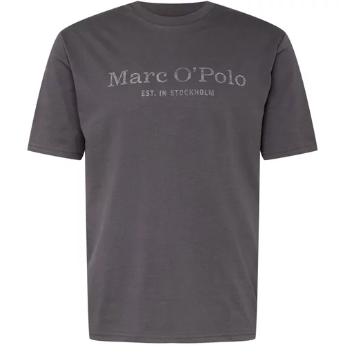 Marc O Polo Majica grafit siva / prljavo bijela