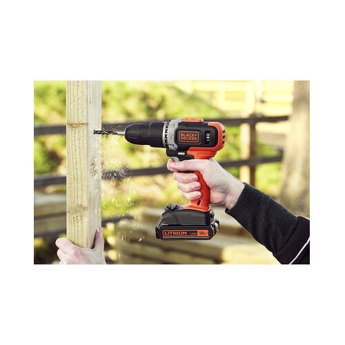 Black &amp;amp; Decker BCD003C1 aku udarna bu&amp;scaron;ilicai 18v 1,5ah baterija Slike
