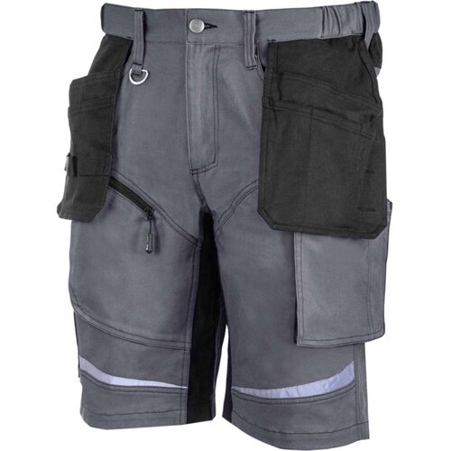 Slim Fit Za&scaron;titne Kratke Hlače Sivo-Crne L Lahti L4071203 Cijene