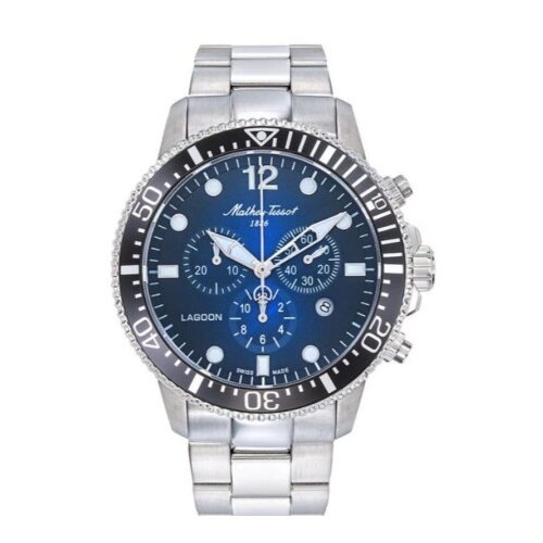 Mathey-tissot h123chabun lagoon muški analogni ručni sat Slike