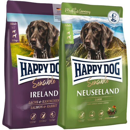  Mije&scaron;ano pakiranje: Happy Dog Supreme 2 x 12,5 kg - Mix: Ireland & New Zealand Cijene