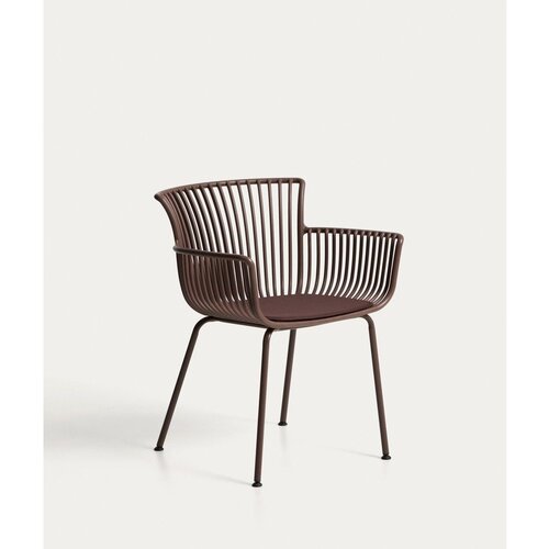Kave Home Rjav vrtni stol Surpika &amp;ndash; Slike