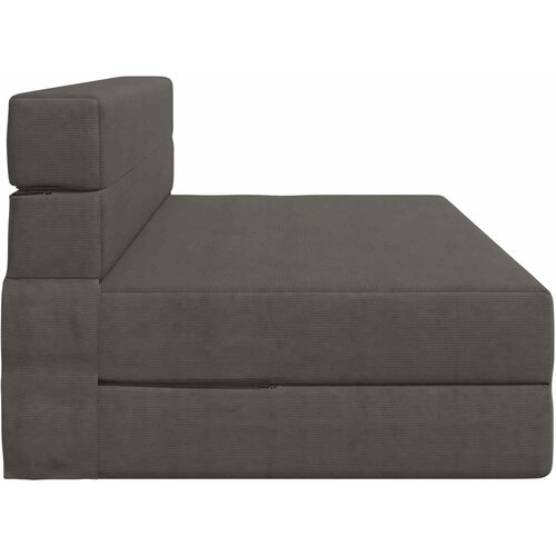 SOFA na razvlačenje Tamnosiva 152 x 86,5 x 60 cm Tkanina Slike