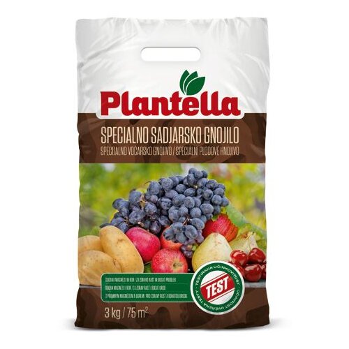 Plantella GNOJILO ZA PRIDELAVO SADJARSKO NPK 5-7-16+0.1 3 KG Cene
