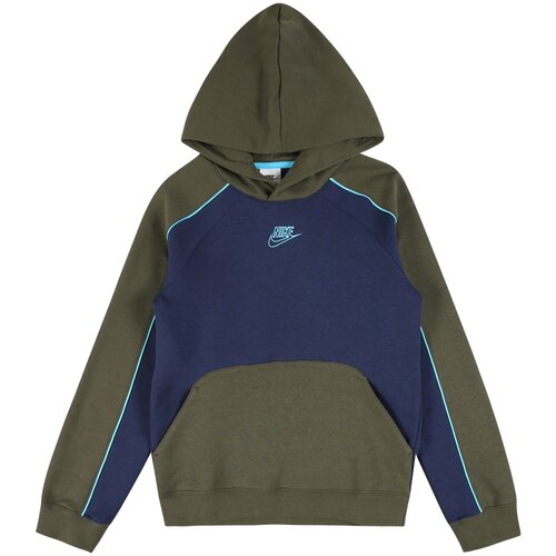 Nike Sweater majica 'AMPLIFY' mornarsko plava / akvamarin / maslinasta Cijene