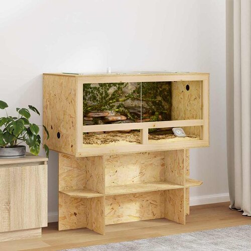 vidaXL Terarij Rjava 50 x 100 x 50 cm OSB Cene