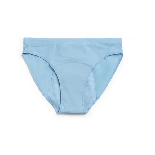 Imse Teen Bikini menstrualne hlačke Heavy Flow svetlo modre - XS