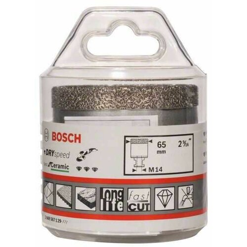 Bosch dijamantska burgija za suvo bušenje Dry Speed Best for Ceramic 2608587129/ 65 x 35 mm Slike