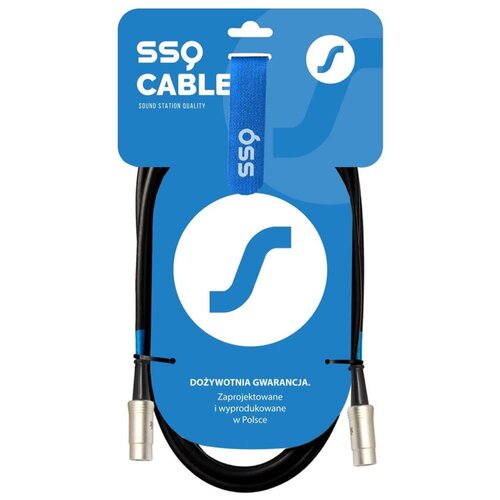 SOUND STATION QUALITY (SSQ) SSQ MIDI2 SS-1418 Cable MIDI (5-pin) - MIDI (5-pin) 2 m Black Slike