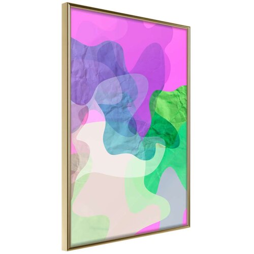  Poster - Colourful Camouflage (Pink) 20x30 Cene
