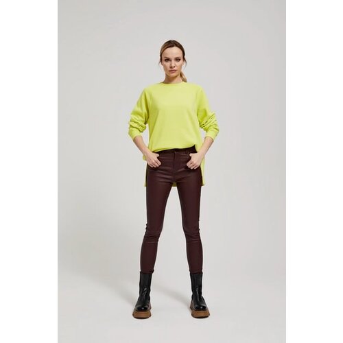 Moodo Waxed skinny pants Cene