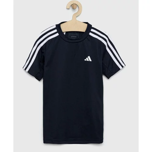 Adidas Dječja majica kratkih rukava U TR-ES 3S boja: tamno plava, s uzorkom