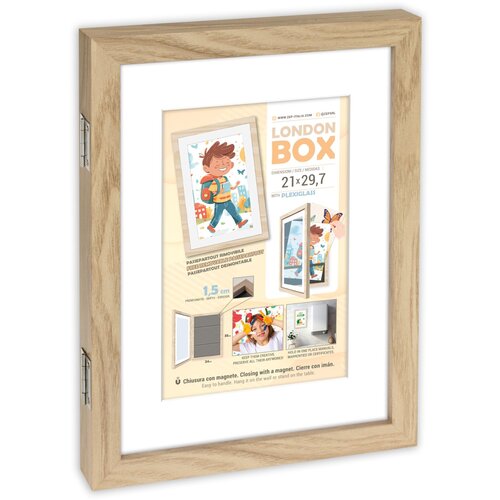 Zep London Box Natural MRN82 Holz Rahmen Innenma&szlig; 14x21,5cm Cijene