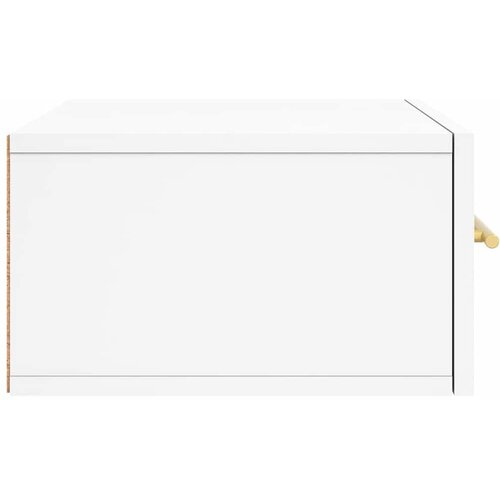  Zidni noćni ormarići 2 kom bijeli 35 x 35 x 20 cm Slike
