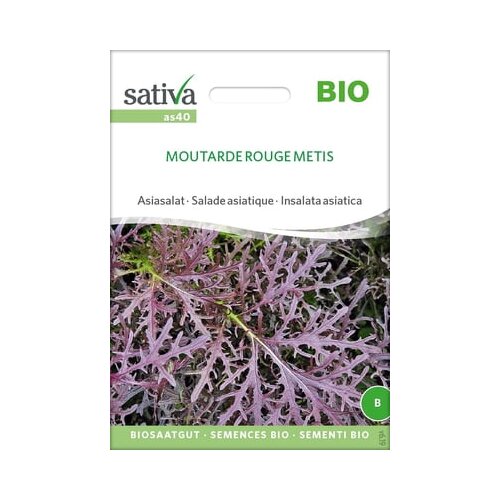 Sativa Ekološka azijska solata "Moutarde rouge Metis" Cene