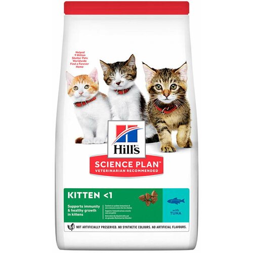 Hill’s Science Plan hrana za mačiće Healthy Development Kitten - Tuna 5kg + 2kg GRATIS Slike
