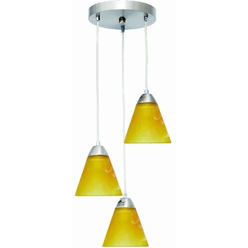 Mitea Lighting M198-3R žuto-bela visilica 3xE27 Max.60W/220V Cene