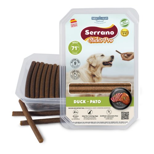 Mediterranean Natural Mediterranean Serrano Sticks Pro Duck 800g Cene