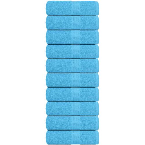 vidaXL Ručnici za goste FROGN 10 kom. tirkizne boje 30x50 cm 360 g/m² - Tirkizna 30 x 50 cm 10 Cene
