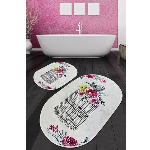 Lessentiel Maison Cage Djt Multicolor Bathmat Set (2 Pieces) Cene