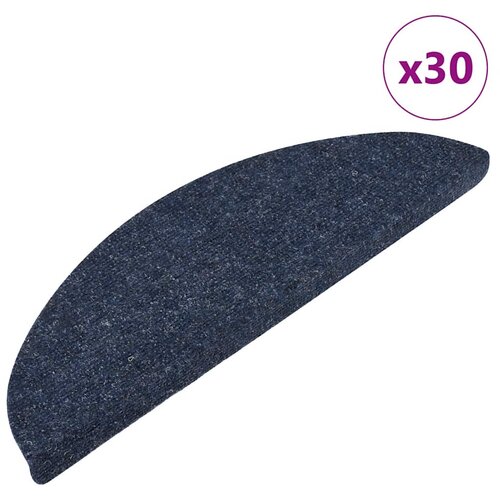 vidaXL Preproge za stopnice samolepilne 30 kosov modra 56x17x3 cm Cene
