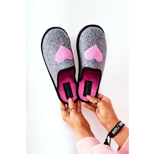 Kesi Household slippers Panto Fino II267010 Grey-pink Cene