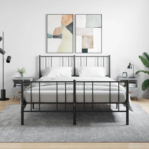  Noćni ormarići 2 kom boja betona 40x35x47,5cm konstruirano drvo Cijene