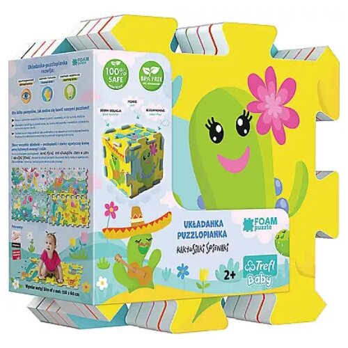 Trefl Spužvaste puzzle uzorak kaktusa - Terfl Cene