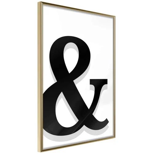  Poster - Ampersand's Shadow 20x30