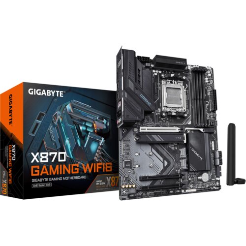 Gigabyte MB X870 GAMING WF6 AM5; 4xDDR5; 3xM.2; 4xSATA10xUSB; WIFI 6; ATX; RAID Cijene