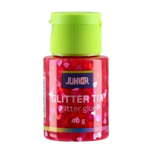 Junior glitter tix lepak sa &amp;scaron;ljokicama 40g crvena ( B2C04841 ) Slike