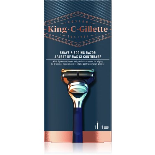 King C. Gillette King C brijač za oblikovanje i brijanje 1kom Slike